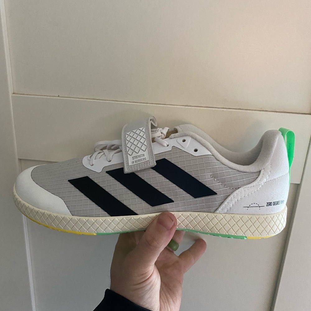 Adidas “The Total” weightlifting shoe, Mens 8